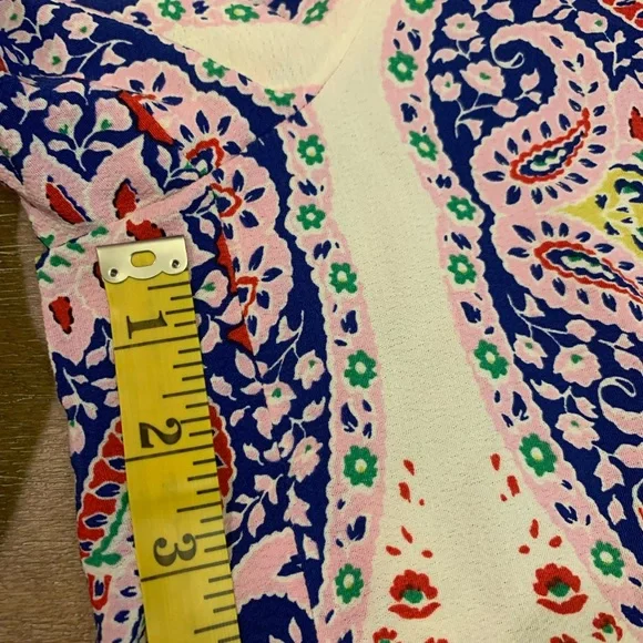 Boden Palazzo fluid crêpe trousers in the multicolored floral Presley print - Picture 4 of 12